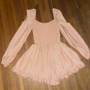 PrettyLittleThing Pink Romper
